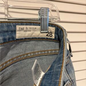 rag & bone Light Blue Denim Jeans cropped